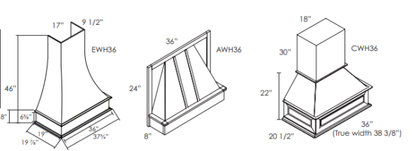 Range Hood Forevermark Signature Pearl